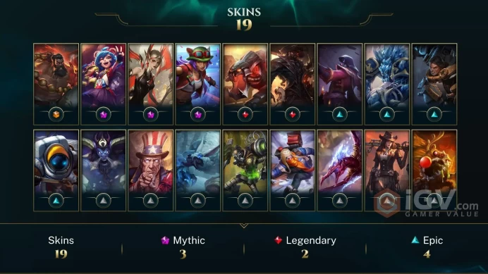 NA League Account: 19 Skins | Full Access | Instant Delivery!
