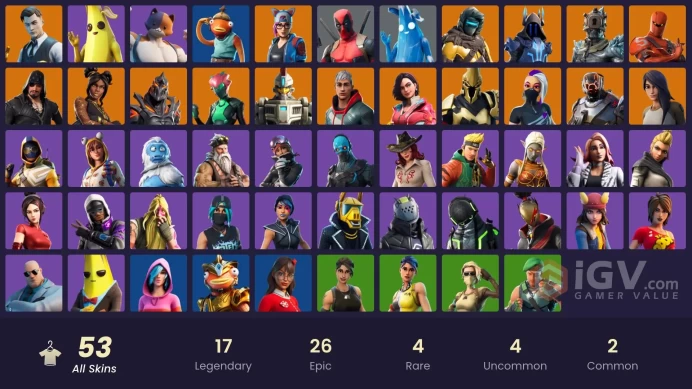 FA - [PSN/XBOX/PC] 53 skins | WORLD CUP | Midas | The Prisoner | Singularity | Rox | Luxe | Blackheart | Lynx | Gear Specialist Maya | Vendetta