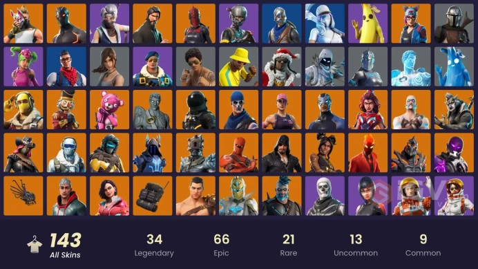 FA - [PC/XBOX/] 143 skins | OG STW | The Reaper | Blue Squire | Royale Knight | Elite Agent | Blue Team Leader | World Warrior | Blitz | Prodigy