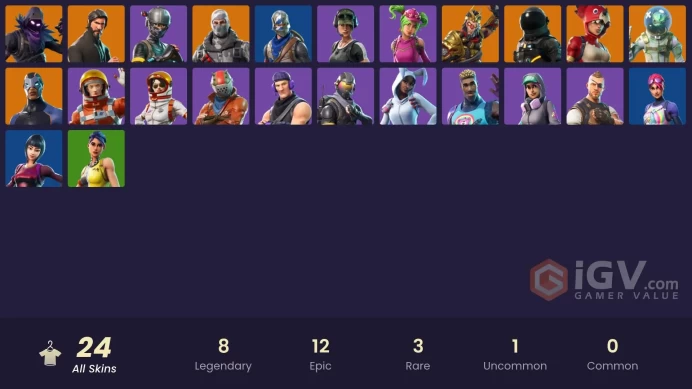 [PC/PSN/XBOX] 24 skins | The Reaper | Blue Squire | Elite Agent | Take The L | Havoc | Trailblazer | Rogue Agent | Sub Commander | Rust Bucket 