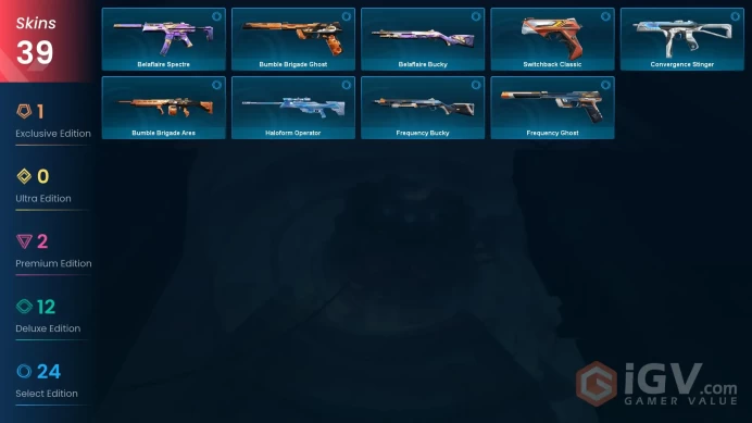EU 39 skins | Interhelm Sword | Ion Operator | Reaver Odin | Bubble Pop Judge | Interhelm Phantom | Bubble Pop Guardian | V0384