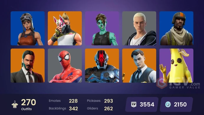 [PC/PSN/XBOX] 270 skins | Merry Mint Axe | Aerial Assault One | Raider's Revenge | Renegade Raider | Aerial Assault Trooper