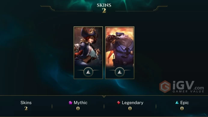 【TR 】Level 31    17 Champ/ 2 Skins   Full Access  High Quality Account  Instant Delivery️