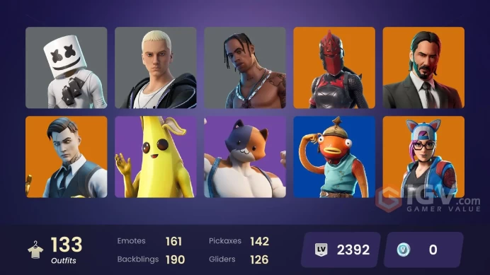 FA | 130 Skins | OG STW | Travis Scott | Peely | Fishstick | Carbon Commando | Midas | Carbon Pack | Cactus Jack