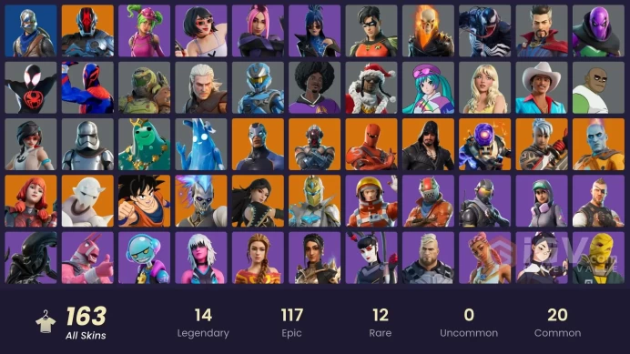 [ALL PLATFORMS]-163 Skin-Blue Squire S2-Take The L-Son Goku-Cyclo-Ghost Rider-Eren Jaeger-Mikasa Ackermann-FULL ACCESS-