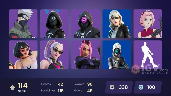[ALL PLATFORMS]-114 Skin-Unchained Ramirez-Grave Feather-Lyric-Party MVP-Vix-Catwoman Comic Book Outfit-FULL ACCESS-