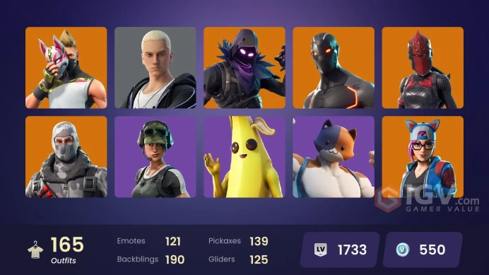 [PC/XBOX/Nintendo]  166 skins F/A :  Merry Mint Axe | OG STW | Trilogy | Havoc | Trailblazer | Sub Commander | Rogue Agent | Ruin | Ultima Knigh