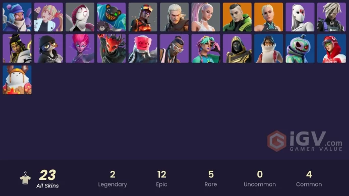 #1 [PC/XBOX/PSN/SWITCH] 23 skins | Twyn | Paradigm (Reality-659) | Spider-Gwen | Blaze | Geralt of Rivia | Ariana Grande | Bytes | Blitz Knight 