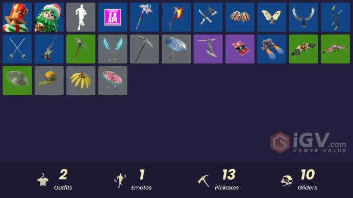 12788[PC/PSN/XBOX]Holiday Boxy|Winterfest Bushranger|Spectra Protector|Electric Shredder|Stealing Wheel|Prized Llama|Redmask Ranker|200 VB