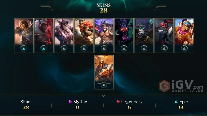 LAN 29 SKINS SILVER 2 88 CHAMPIONS 157 LEVEL INSTANT DELIVERY FULL ACCESS EzNIK