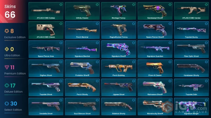76 EU/TR Market&V25 ACT6 Dia III &Champions 2025 Sett-Prime Karambit-Recon Balisong-Kuronami/Reaver/Forsaken Vandal-Gaia/Ion PH-Sovereign Ghost
