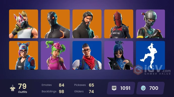 79 SKINS + THE REAPER + CANDY AXE + TAKE THE L + ELITE AGENT + PRODIGY + FRESH + LAUGH IT UP + PRODIGY + THE WEEKND COMBAT + OMEGA