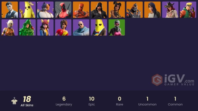 [PC/PSN/XBOX] FA 18 SKINS | MIDAS | DEADPOOL | PEELY | AGENT PEELY | STAGE 4 | STAGE 8 | GOLD | RUIN | GEAR SPECIALIST MAYA | MASK | SKYE |