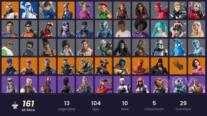 [PC/PSN/XBOX] FA 161 SKINS | OG STW | BLACK WIDOW OUTFIT | MAKO | HOT MARAT | ORANGE JUSTICE | BLUE TEAM LEADER | UNCHAINED RAMIREZ | STAGE 4 |