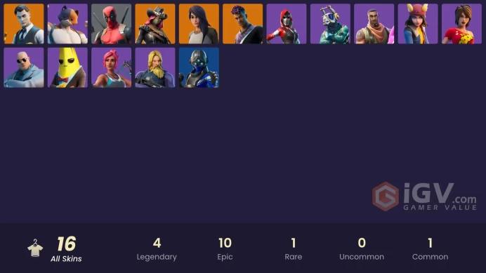 [PC/PSN/XBOX] FA 16 SKINS | MIDAS | AGENT PEELY | TRILOGY | CALAMITY STAGE 5 |  FADE | DEADPOOL UNMASKED |