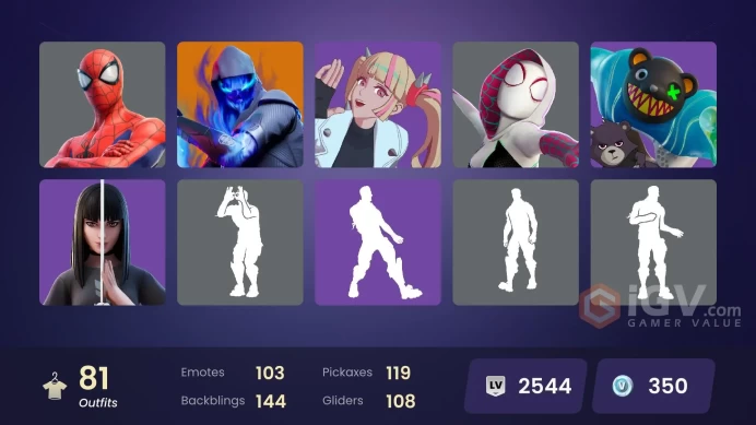 FA | CHANGE MAIL |  81 skins | Fusion | Renzo the Destroyer | Joltara | Paradigm (Reality-659) | Nezumi | Frostbite | Torin | The Ageless