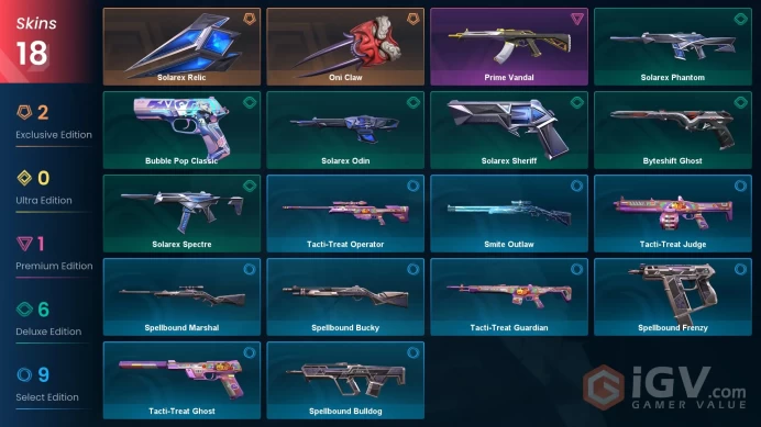EU / V26:ACT1 PLATINUM 2 / ONI CLAW / 6000+ VP SPENT / 17 AGENTS / 18 SKINS / CHANGEABLE EMAIL / 24/7 INSTANT DELIVERY #VIG1/72626MR12
