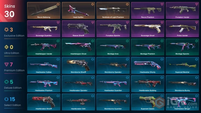 EU-TR / V26:ACT1 GOLD 1 / RECON BALISONG / 18000+ VP SPENT / 14 AGENTS / 30 SKINS / CHANGEABLE EMAIL / 24/7 INSTANT DELIVERY #VIG1/72726MR12