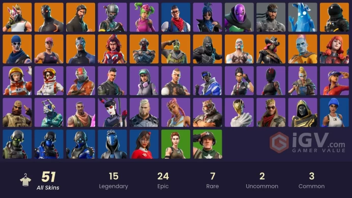 FA | CHANGE MAIL | 51 skins | OG STW | The Reaper | Elite Agent | Blue Team Leader | Carbon Commando | Trilogy | Prodigy | Blue Striker | Sultur