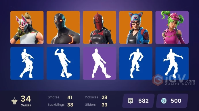 33 skins | Reaper | Omega (stage 5) | Rogue Agent | Cuddle Team Leader | Red Knight | Drift | Wukong | Zenith | Ragnarok | Sentinel | Valor