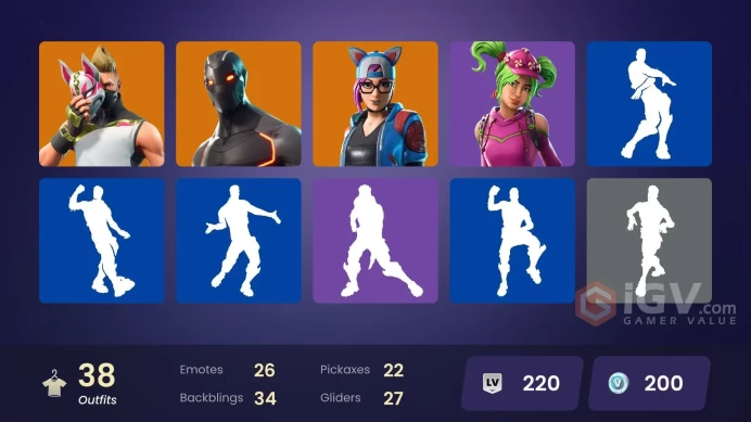 38 skins | Omega | Ride The Pony | End Zone | Enforcer | Ragnarok | Wild Card | Lynx | Valor | Calamity | Drift | The Visitor | Blackheart