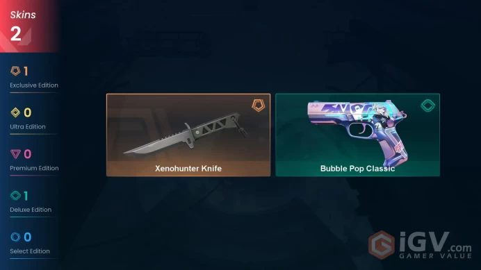 EU Full Access | 2 Skins Xenohunter Knife + Bubble Pop Classic