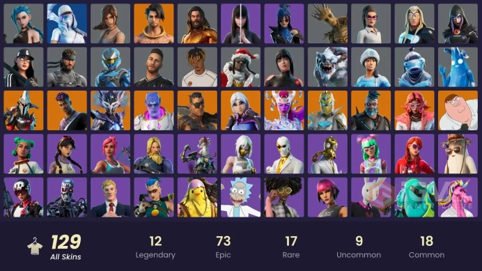 [ALL PLATFORMS]-130 Skin-Unchained Ramirez-Modena Icon-Arcane Jinx-LISA-Lara Croft-FULL ACCESS-