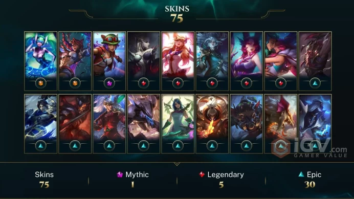 TH League Account: +75 Skins | Full Access | Instant Delivery!