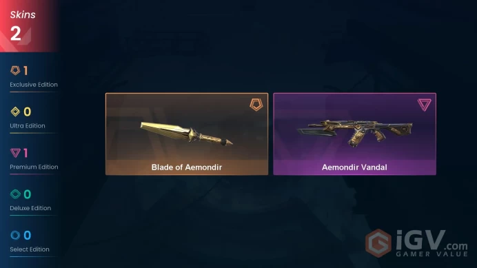 EU Full Access | Bronze 3 | 2 Skins Blade of Aemondir + Aemondir Vandal