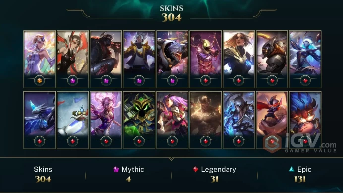 EUW 298 Skins 171 Champs | Karate Kennen | Swamp Master Kennen | Arctic Ops Kennen | Kennen M.D. | Ice Toboggan Corki | Fnatic Corki | LOL0017