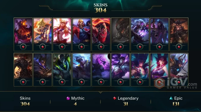 EUW 298 Skins 171 Champs | Karate Kennen | Swamp Master Kennen | Arctic Ops Kennen | Kennen M.D. | Ice Toboggan Corki | Fnatic Corki | LOL0017