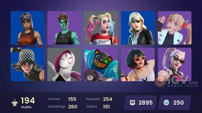 [ALL PLATFORMS]-200 Skin-254 Pickaxe-155 Emotes-Mogul Master (FRA)-Recon Expert-Renegade Raider-Dynamo-Hana-FULL ACCESS-