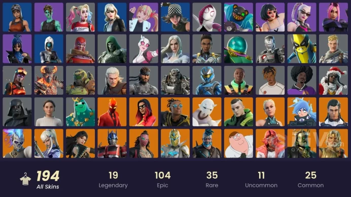 [ALL PLATFORMS]-200 Skin-254 Pickaxe-155 Emotes-Mogul Master (FRA)-Recon Expert-Renegade Raider-Dynamo-Hana-FULL ACCESS-