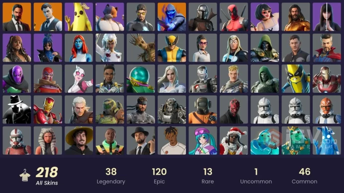 (PC PSN XBOX) 218 skins | Point Patroller | Trilogy | Optimus Prime | Catalyst | Fusion | Singularity | Zeus | Hybrid | Snap | Eternal Knight