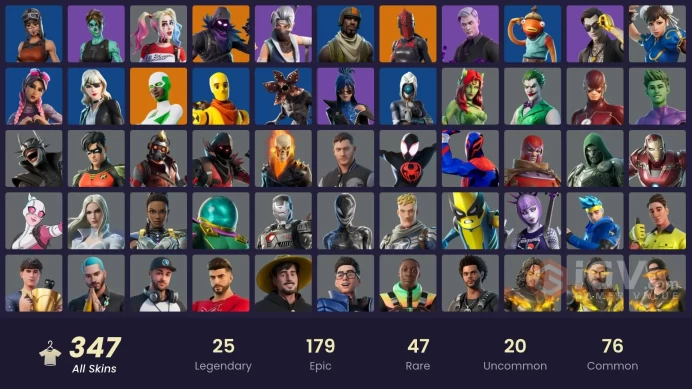 [ALL PLATFORMS]-347 Skin-Son Goku-Backlash-Vecna-Leviathan-Eren Jaeger-Aerial Assault Trooper-Demogorgon-350.000 V-BUCKS SPEND-FULL ACCESS-