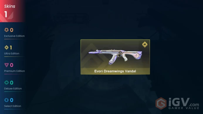 NA 1 skins | Evori Dreamwings Vandal | V0344