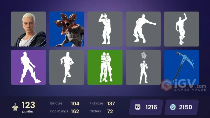 [ALL PLATFORMS]-Demogorgon (RARE)-Darth Vader Samurai-Moon Knight-Master Chief-Scorpion (MK3)-Heroic Hope-Mercenary Kor-FULL ACCESS-