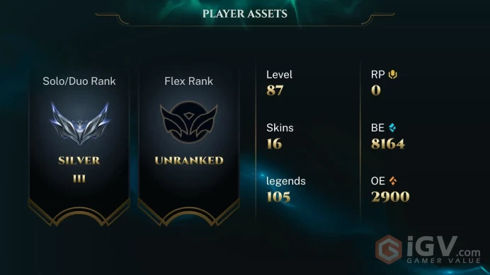 [EUW] - Silver III / 16 Skins / Changeable Mail | Instant Delivery | Lifetime Warranty | 100% Handmade & Secure | 24/7 Support