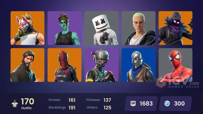 [ALL PLATFORMS]-170 Skin-Blue Squire-Royale Knight-The Reaper-Elite Agent-Unchained Ramirez-FULL ACCESS-