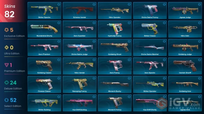 NA / 82 Skins / Velocity Karambit / Radiant Crisis 001 Phantom