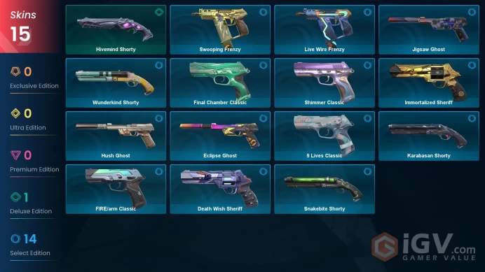 [Code 9533] Level 189 + 15 Skins / Europe / Very Cheap