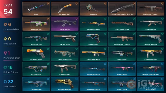 EU / 54 Skins / Personal Administrative Melee Unit / Composite Knife mssh1687