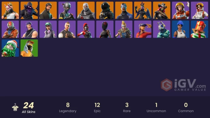 #10 [PC/XBOX/PSN/SWITCH] 24 skins | The Reaper | Blue Squire | Royale Knight | Elite Agent | Rogue Agent | Sub Commander | Havoc | Omega | The V
