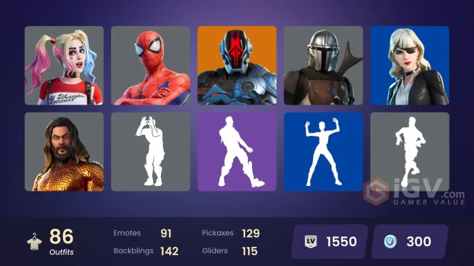 #14 [PC/XBOX/PSN/SWITCH] 86 skins | Eternal Knight | Ronin | Fade | Joey | Kymera | Spectra Knight | Omegarok | The Foundation | Predator | Mand