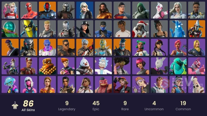 #14 [PC/XBOX/PSN/SWITCH] 86 skins | Eternal Knight | Ronin | Fade | Joey | Kymera | Spectra Knight | Omegarok | The Foundation | Predator | Mand