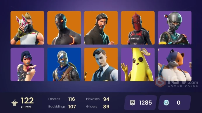 #15 [PC/XBOX/PSN/SWITCH] 121 skins | Sparkle Specialist | The Reaper | Blue Squire | Royale Knight | Elite Agent | Gold Midas | Omega (stage 5) 