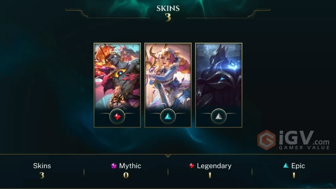 VN  4 SKINS  SILVER 3  37 CHAMPIONS  31 LEVEL  INSTANT DELIVERY  FULL ACCESS  F2Ln3 