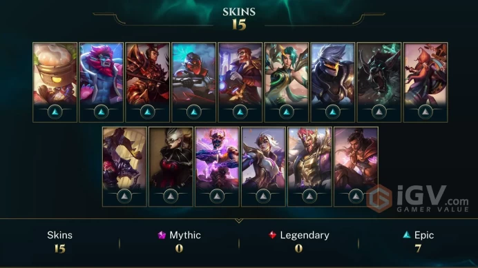 [EUW] | Emerald III   |Champion  83|  SKIN16 |  39K BE+ |   | Full Access | Instant Delivery |Unverified Email | KK