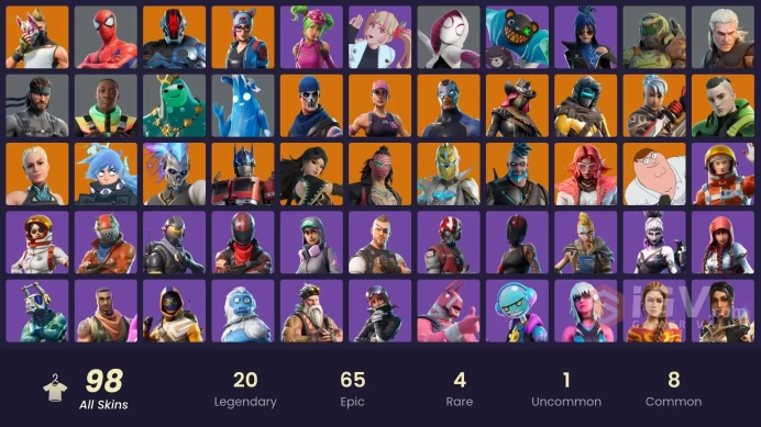 [PC/PSN/XBOX/Nintendo] 98 skins F/A :  Take The L | OG STW | Rogue Agent | Optimus Prime | Spectra Knight | Calamity | Era | Drift | Omegarok | 