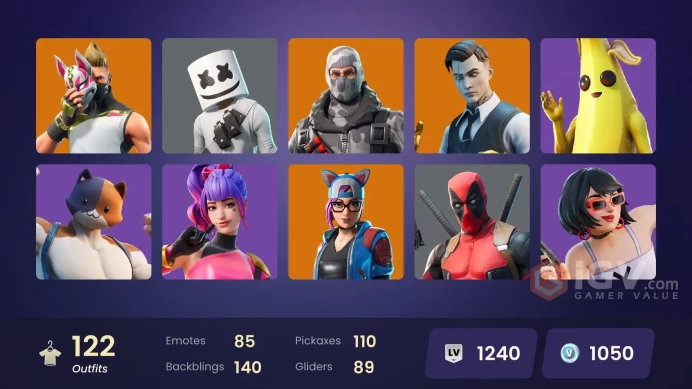 [PC/PSN/XBOX/Nintendo]  122 skins F/A :  OG STW | Gold Midas | Sub Commander | Kelsier | Shady Doggo | Havoc | Luxe | A.I.M. | Blackheart | Spec
